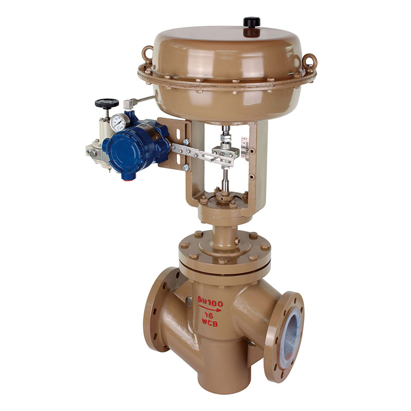 Pressure Control Valve T211F Series Single Seated Fluorine Lined Control Valve