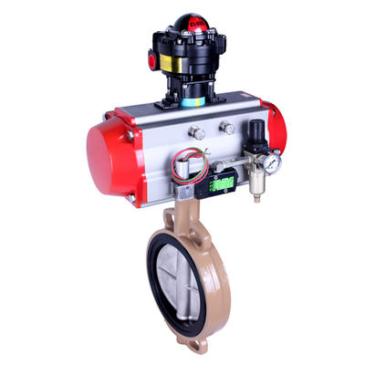 Lined Rubber/ Fluorous rubber Butterfly Valve with Manual/Pneumatic/Electric Actutaor
